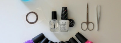 Витражный неоновый дизайн