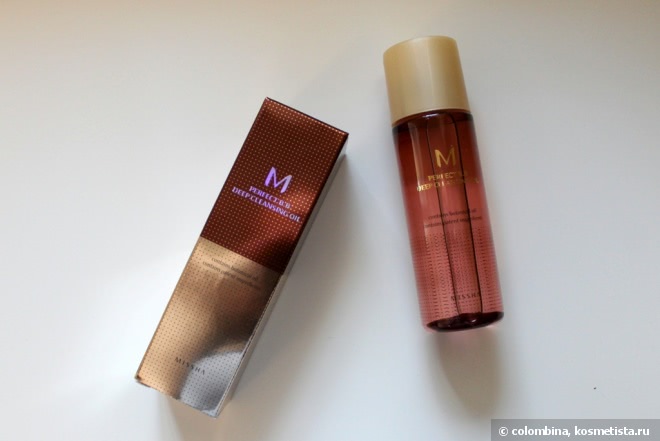 Гидрофильное масло для снятия BB крема M Perfect BB Deep Cleansing Oil от Missha