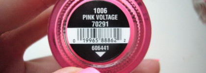 I'm a Barbie Girl с лаком China Glaze Pink Voltage