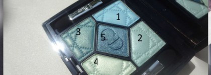 Dior 5 Couleurs Couture Colour Eyeshadow Palette № 374 Blue Lagoon