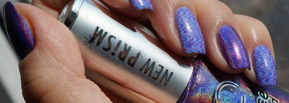 Космическая радуга на ногтях