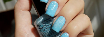 Kaleidoscope №04 "Модница на пляже" и стемпинг с плиткой Sunny Apple SA-02