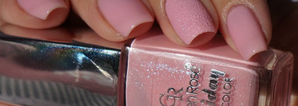 Два нежно-розовых Golden Rose и стемпинг с плиткой Sunny Apple SA-03