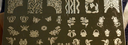 Morgan Taylor Varsity Jacket Blues и стемпинг с Sunny Apple SA-15