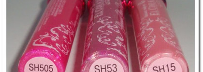 Блески для губ El Corazon Glamour Shine Lipgloss в новом дизайне SH 505, SH 53, SH 15