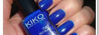 Лак Kiko Nail Lacquer # 335 “Blu inchiostro” – “Синие чернила”