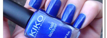 Лак Kiko Nail Lacquer # 335 “Blu inchiostro” – “Синие чернила”