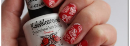 El Corazon Kaleidoscope Professional Nail Polish Special paint for stamping nail art white st-02