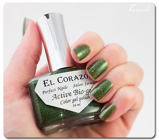 El Corazon Active Bio-gel Color Gel Polish Gemstones: Emerald №423/468