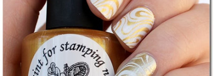 Идеальное золото для стемпинга: краска для стемпинга El Corazon art st-21 gold + stamping