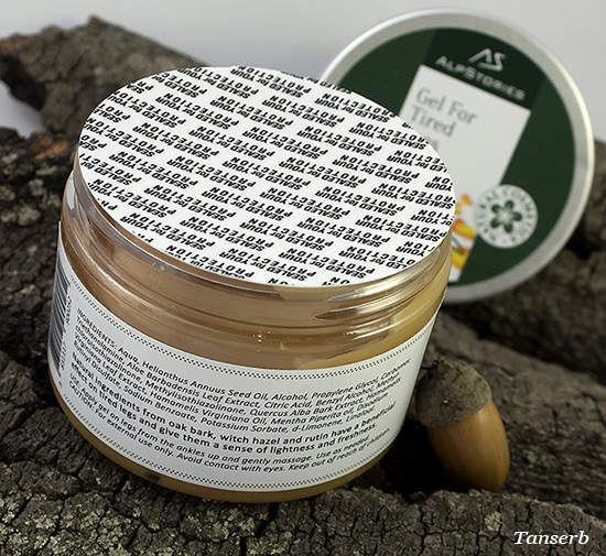 Гель против усталости ног AlpStories Gel For Tired Legs