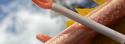 Деликатное золото на губах . El Corazon Glamour Shine Lip Gloss № SH 64