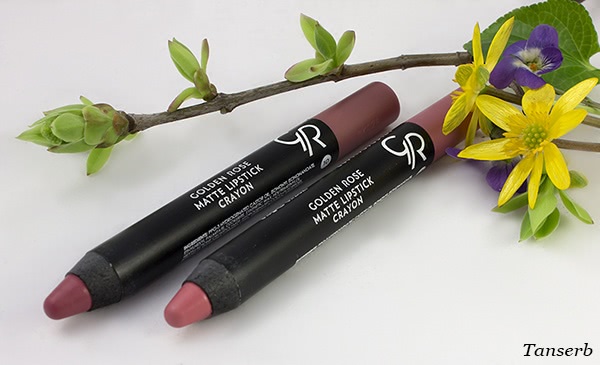 Карандаш-помада Golden Rose Matte Lipstick Crayon № 10, №12