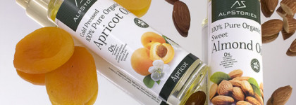 Натуральные масла Alpstories 100% Pure Organic Sweet Almond Oil & Alpstories 100% Pure Organic Apricot Oil