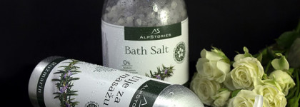 Релакс с  AlpStories. Массажное масло Massage oil Rosemary & соль для ванн Bath Salt Rosemary