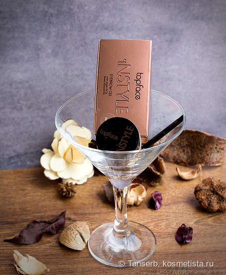 Бюджетная помада для бровей Topface Instyle Eyebrow Gel #03