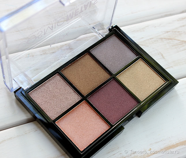 Nyx Cosmic Metals Eyeshadow Palette. Спорная палетка