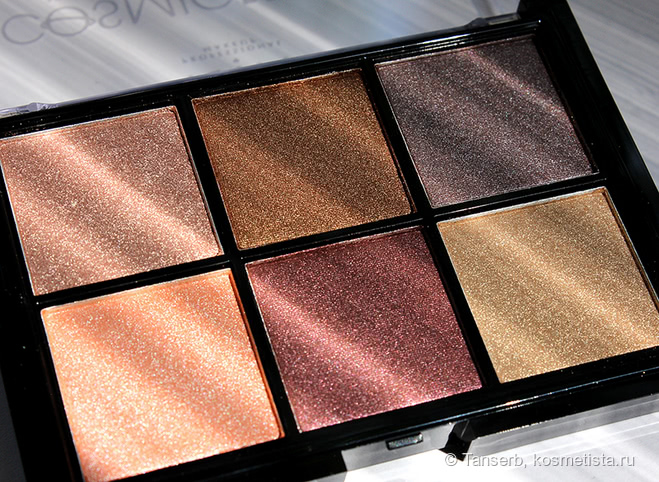 Nyx Cosmic Metals Eyeshadow Palette. Спорная палетка