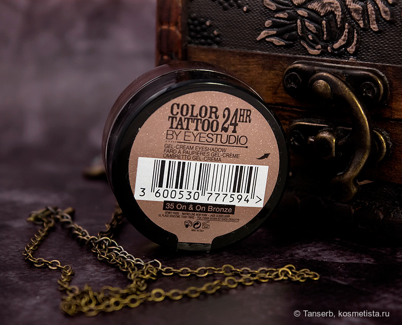 Maybelline color tattoo taupe брови