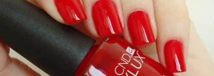 CND Vinylux 158 Wildfire и Weekly Top Coat