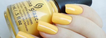 China Glaze Nail Lacquer With Hardeners Metro Pollen-Tin