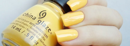 China Glaze Nail Lacquer With Hardeners Metro Pollen-Tin