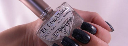 El Corazon Art Top Coat №421/1 Silver holographic и №421/8 Top fireworks