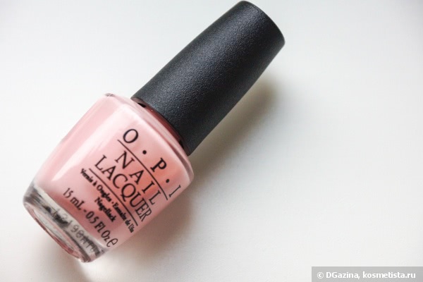 Розовый фламинго O.p.i Nail Lacquer Sweet memories