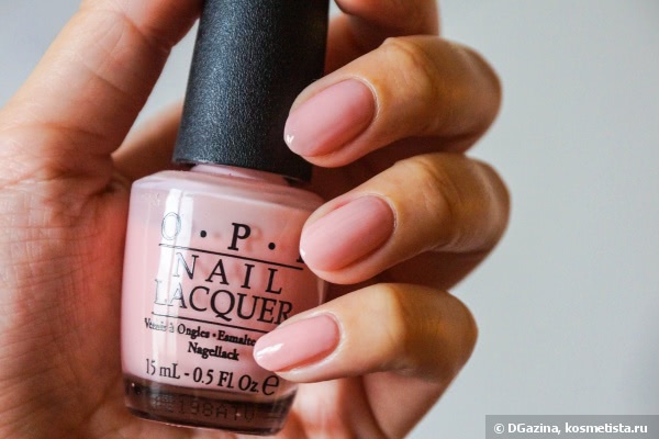 Розовый фламинго O.p.i Nail Lacquer Sweet memories
