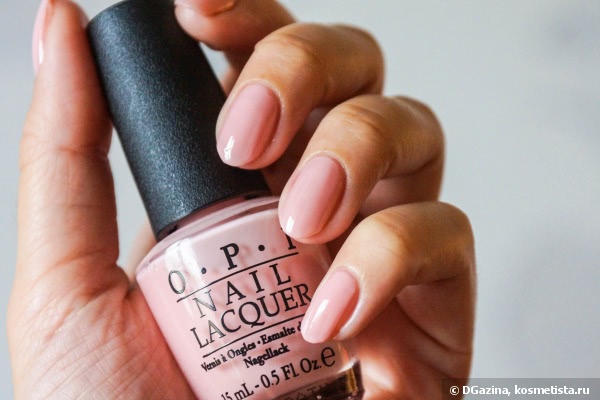 Розовый фламинго O.p.i Nail Lacquer Sweet memories