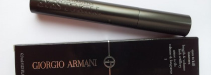 Тушь для ресниц Giorgio Armani Eyes to kill mascara (тон 01 steel black) когда хочется естественности