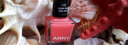 Два коралла: Anny № 172 Upper East Side Chick и Anny № 135 Coral Reef
