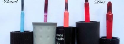 Два коралла: Anny № 172 Upper East Side Chick и Anny № 135 Coral Reef