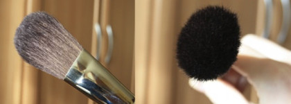 Пушистики для лица: Inglot makeup brush 27tg, 1ss,16bjf, 3p  и Hakuhodo j5521