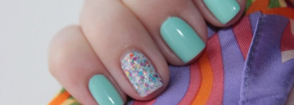 Весна на шаг ближе с Essie Mint Candy Apple и CG It's a trap-eze