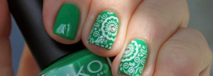 Весенний маникюр с Kiko и немножко стемпинга