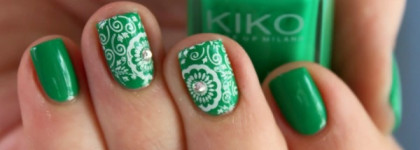 Весенний маникюр с Kiko и немножко стемпинга
