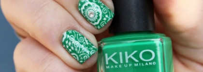 Весенний маникюр с Kiko и немножко стемпинга