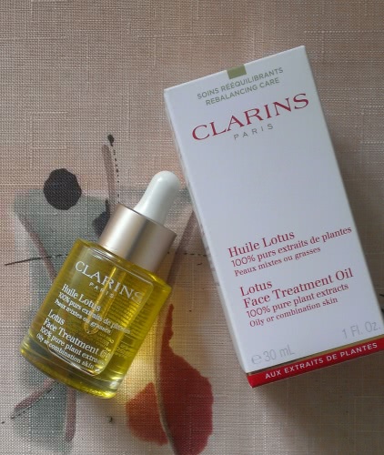 clarins lotus face treatment oil для жирной кожи thumbnail