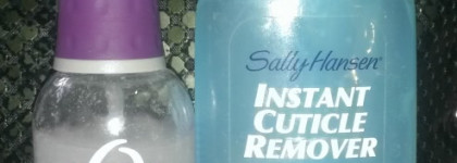 Битва ремуверов. "Орлята" наступают и выигрывают. Orly Cutique Cuticle & Stain Remover vs Sally Hansen Instant Cuticle Remover