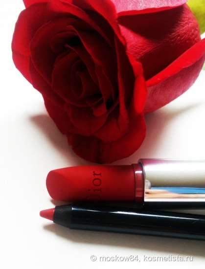 Пламя страсти, пламя цвета... Dior Couture Colour Lipstick Comfort & Wear #999 Matte