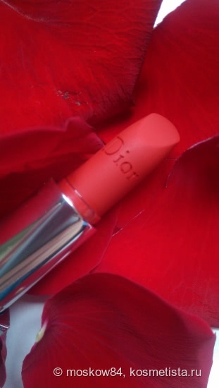 Пламя страсти, пламя цвета... Dior Couture Colour Lipstick Comfort & Wear #999 Matte