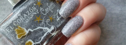 Гранитные ногти с лаком El Corazon Nail Polish Confetti №530a