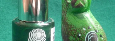 Зелененький он был