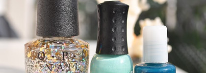 Морской маникюр Orly Gumdrop, Yves Rocher Vert canard и любимый OPI When Monkeys Fly