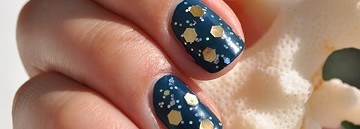Морской маникюр Orly Gumdrop, Yves Rocher Vert canard и любимый OPI When Monkeys Fly