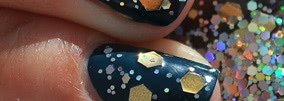 Морской маникюр Orly Gumdrop, Yves Rocher Vert canard и любимый OPI When Monkeys Fly