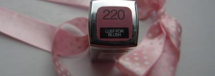 Шепчем шепотом с помадой Maybelline Color Sensational Color Whisper Шепот цвета ( 220 Lust For Blush)