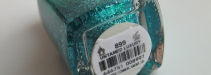 Маникюр в бирюзовых тонах с Color Club #899 Untamed Luxury & Golden Rose Color Expert #55