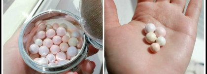 Missha M Shimmer blending ball blusher #3 pastel glow еще одна сверкалка в моем арсенале